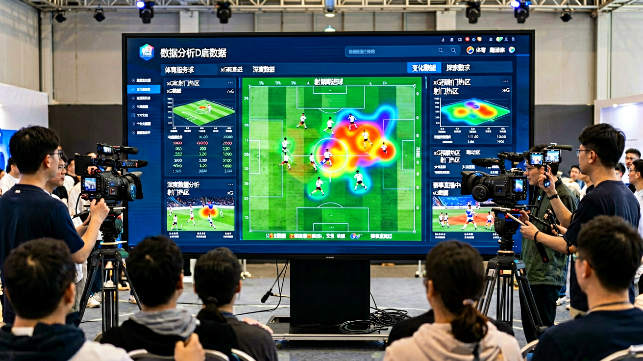 数据分析Dashboard，展示xG和射门热区等深度数据