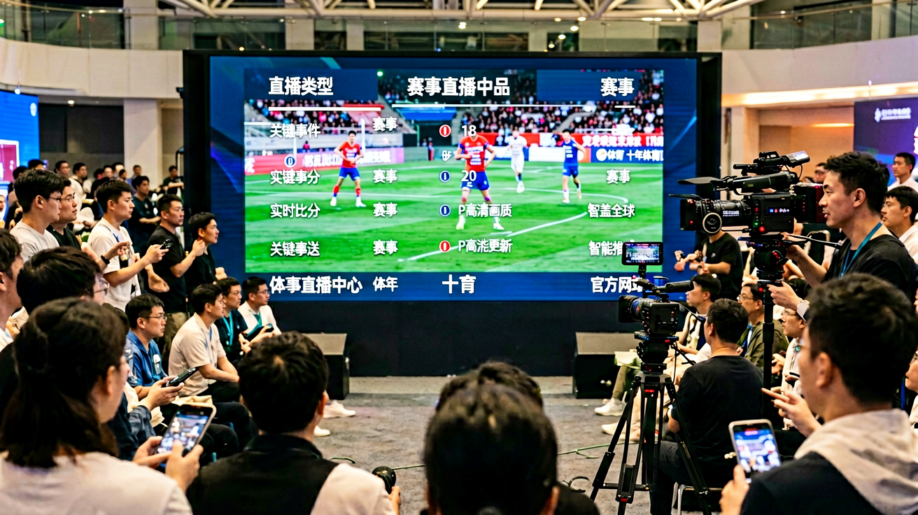 实时比分数据面板，显示比赛进程和关键事件